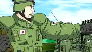 Purple haired slut gets a creampie after fucking in the bedroom