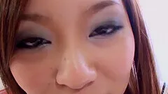 Creampie ending after amateur fucking with adorable Makotto