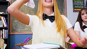 Small tits hotties love riding hard dicks in wild group sex parties