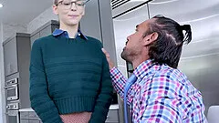 Small tits blondie Lily Larimar enjoys getting fucked in POV