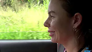 Outdoors pissing and blowjob fun with amateur girl Summer Vixen