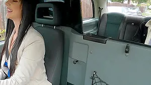 Hardcore fucking in the car with fake tits Czech Lady Gang