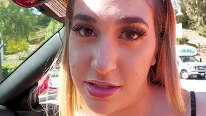 Homemade video of chubby Lexi Grey giving rimjob and getting fucked