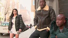 Interracial fucking and double penetration with naughty Mira Cuckold