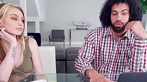 Kimberly Snow with natural tits & hot ass moans during rough sex