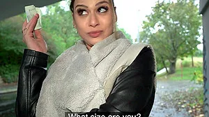 Bubble butt cutie Bella Rico takes money to be fucked in POV