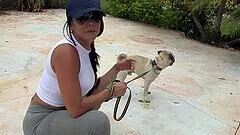 Big butt chick Diamond Kitty enjoys getting fucked by a stranger