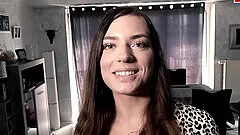 Public real pick up casting for hot skinny teen pov