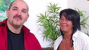 German chubby amateur milf meet User in swinger club and try anal