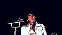 Smoking hot Danica Collins stripping and teasing with her tits