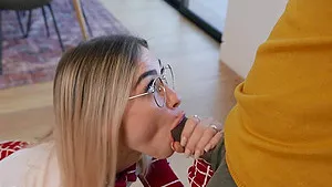 Pussy and ass pounding ends with a cumshot for busty Delilah Day