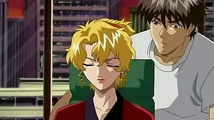 Anime chick gets on top of a guy to ride a dick with her shaved pussy