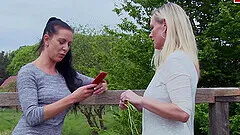 German blonde mature mom at anal fuck