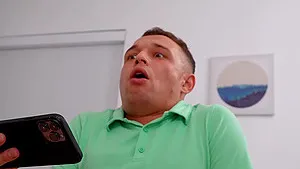 Big butt roommate Richh Des catches him masturbating and wants sex