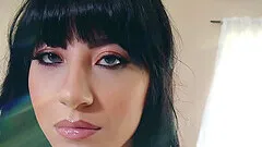 Homemade video of hot brunette Charlotte Sartre getting fucked