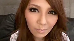 Amateur video of facial ending for beautiful Mihono Tsukimoto