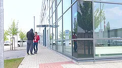 Girl is caught by policemen who want nothing from her but fucking