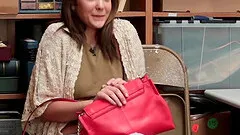 Two cute brunettes caught and fucked for stealing