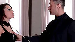 Submissive Nikita Bellucci loves rough threesomes more than anything