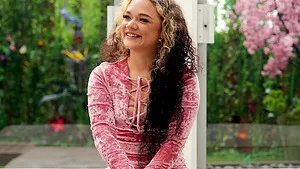 Kiki enjoys while sucking a big black cock in HD POV video