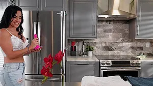 Sandy Love moans while getting penetrated by her boyfriend