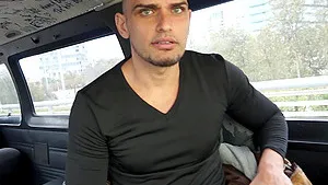 Mature brunette enjoys while sucking a dick in the car - HD