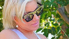 Naughty mature lady Payton loves pleasuring her wet snatch