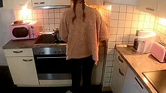 Homemade POV fuck with gorgeous German amateur teen