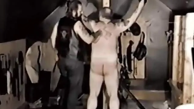 Vintage Gay Bear Spanking