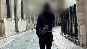 19 years old brunette does her  first porn casting