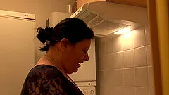 Busty wife strips off her clothes and fingers her drenched cunt for you.