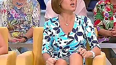 Portuguese singer flashing her pussy in public