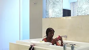 Rough interracial dicking with good looking Ana Foxxx and her man