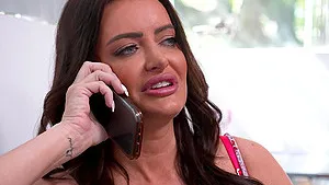 Interracial fucking ends with cum in mouth for Linzee Ryder. HD