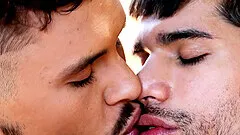 Outdoors gay fucking between two handsome dudes - compilation