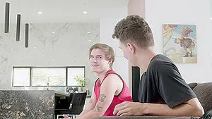 Brandi Love enjoys while her trimmed cunt is being penetrated