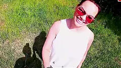 German big tits lonely housewife public pick up pov