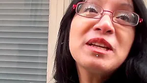 Homemade video of a brunette darling being nicely fingered