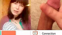 Flash dick on webcam for Russian girl