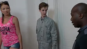 Cuckold Helps Wife Denisse Get Ass Boned