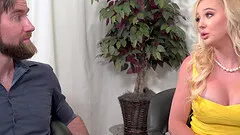 Hardcore interracial MMF threesome with hot star Paisley Porter