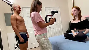 Rough dicking in the bedroom with horny Cierra Bell & her BF