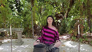 Naughty chick Kitty Cam playing with a delicious dick in POV