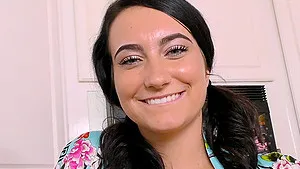 Sidney Alexis moans during rough dicking in missionary position