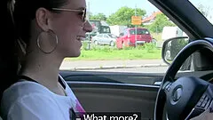 Amateur lesbian threesome in the woods with kinky Nata Lee