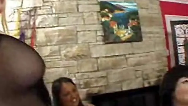 Horny fat chick orgy with toys