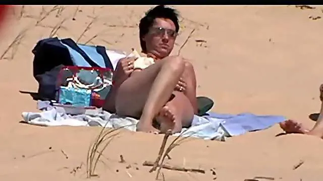 Nude beach voyeur video with hot chicks