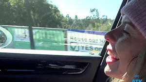 Cute Summer Vixen hooking up with a horny stranger in public