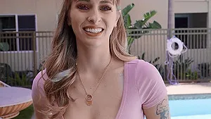 Hardcore interracial dicking with kinky Angel Youngs - POV