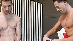 Wild gay sex between two handsome dudes who love sucking dick